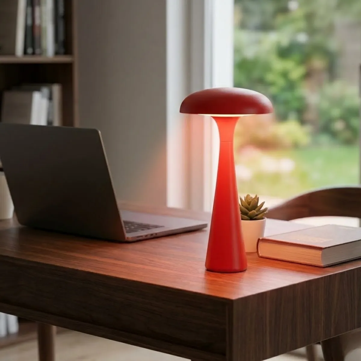 1-LUZY-VELA-TOUCH-ROJO-ASTRO.webp Velador Space Touch - Imagen 1