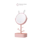 Espejo Organizador con Luz Led Bunny